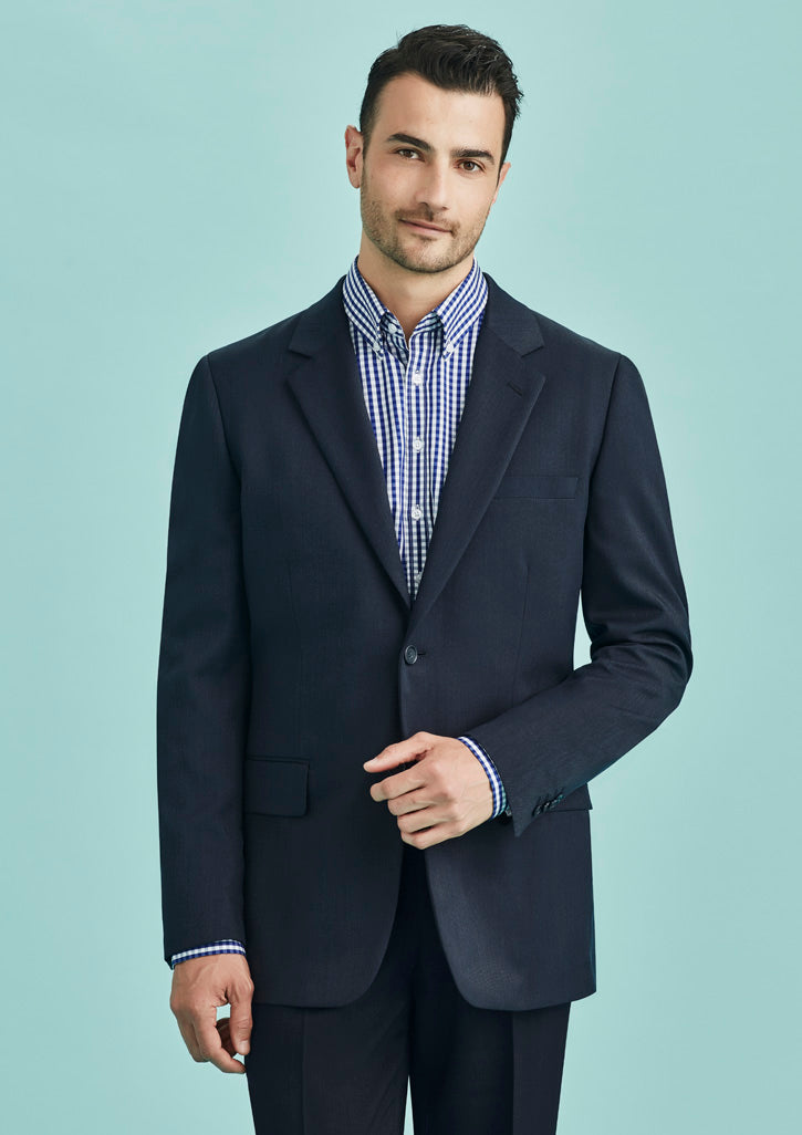 Mens Cool Stretch 2 Button Classic Jacket - Black 137