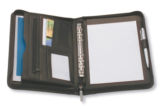 A5 Leather Compendium