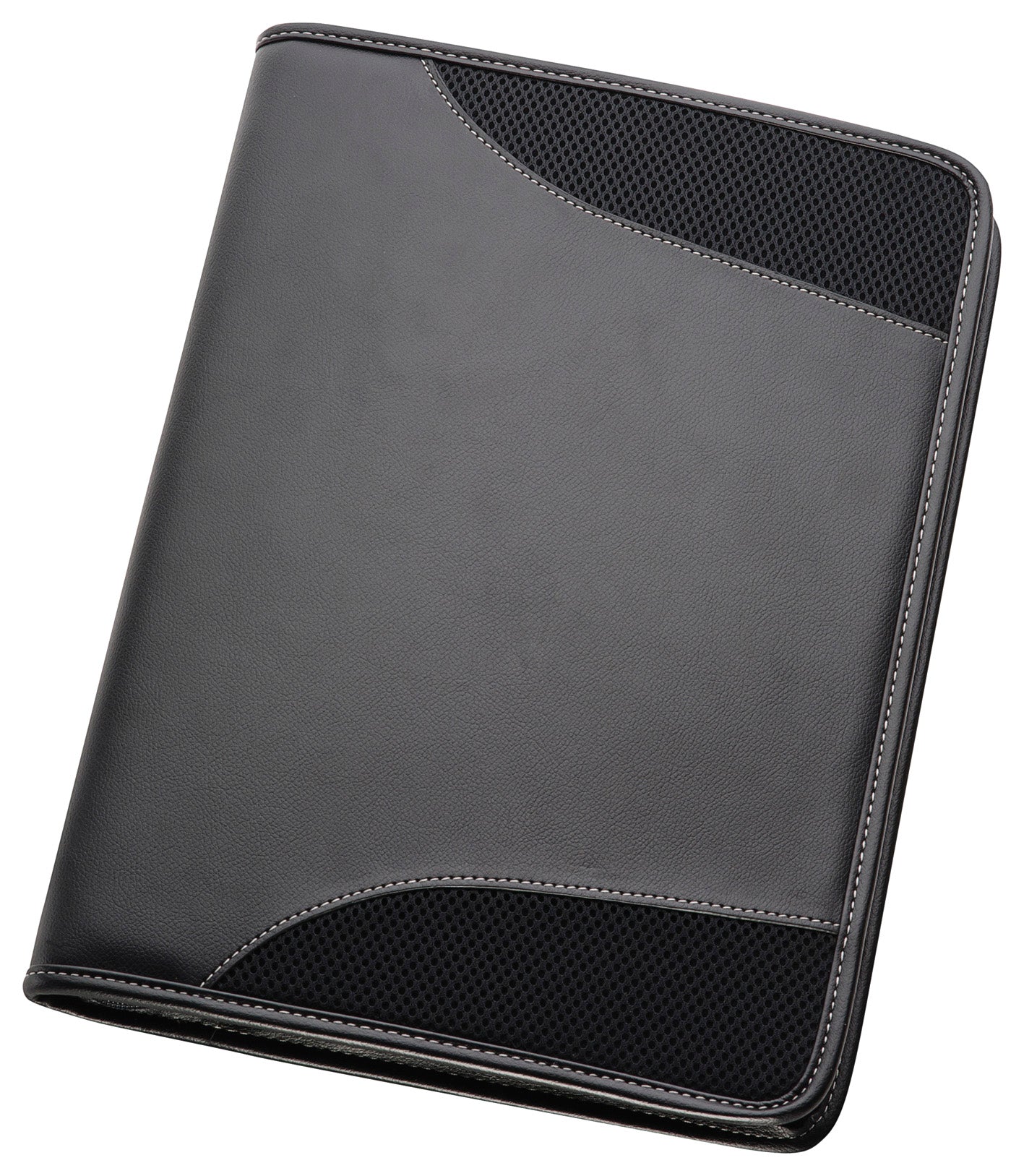 A4 Non-Leather Compendium - Black