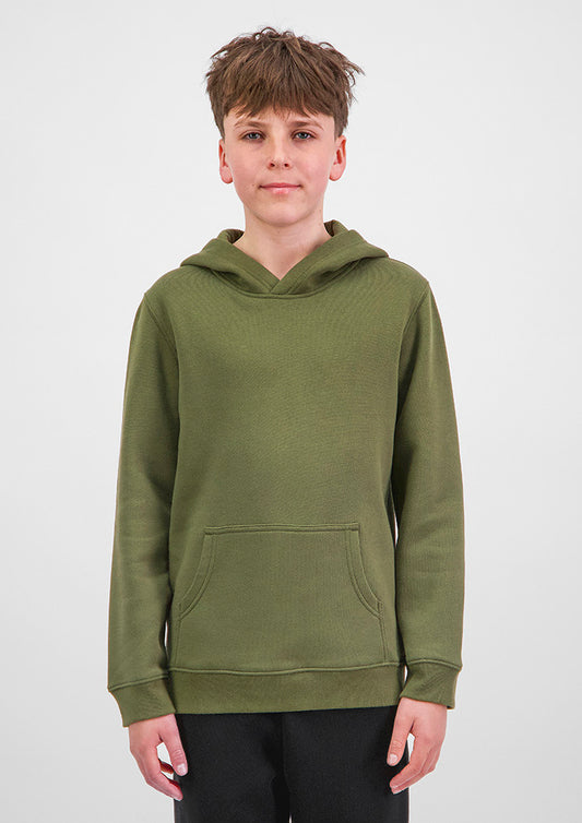 Youth Basis Hoodie - Army 16