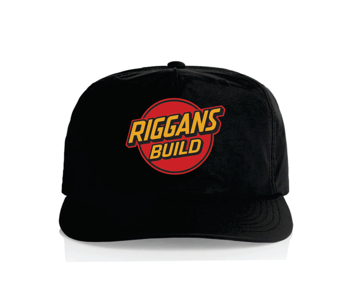 Riggans Build Surf Cap - Black - Preorder