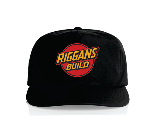 Riggans Build Surf Cap - Black - Preorder