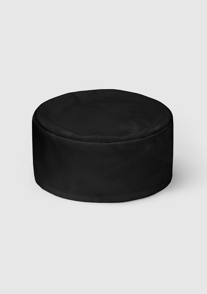 Mesh Flat Top Hat - Black FRE