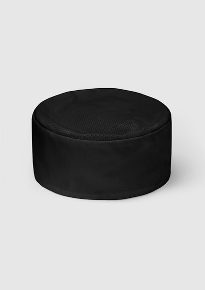 Mesh Flat Top Hat - Black FRE
