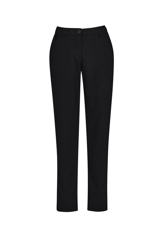 Womens Comfort Waist Slim Leg Pant - Charcoal 20