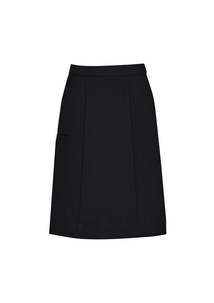 Womens Comfort Waist Cargo Skirt - Charcoal 30
