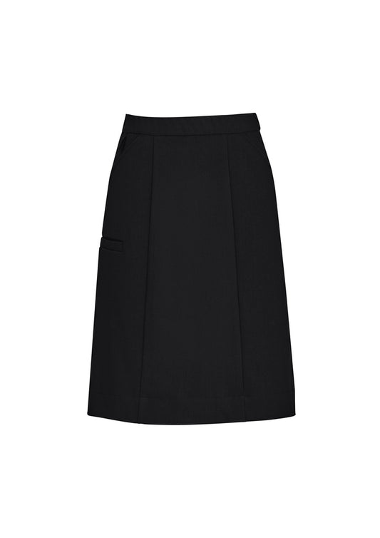 Womens Comfort Waist Cargo Skirt - Charcoal 30