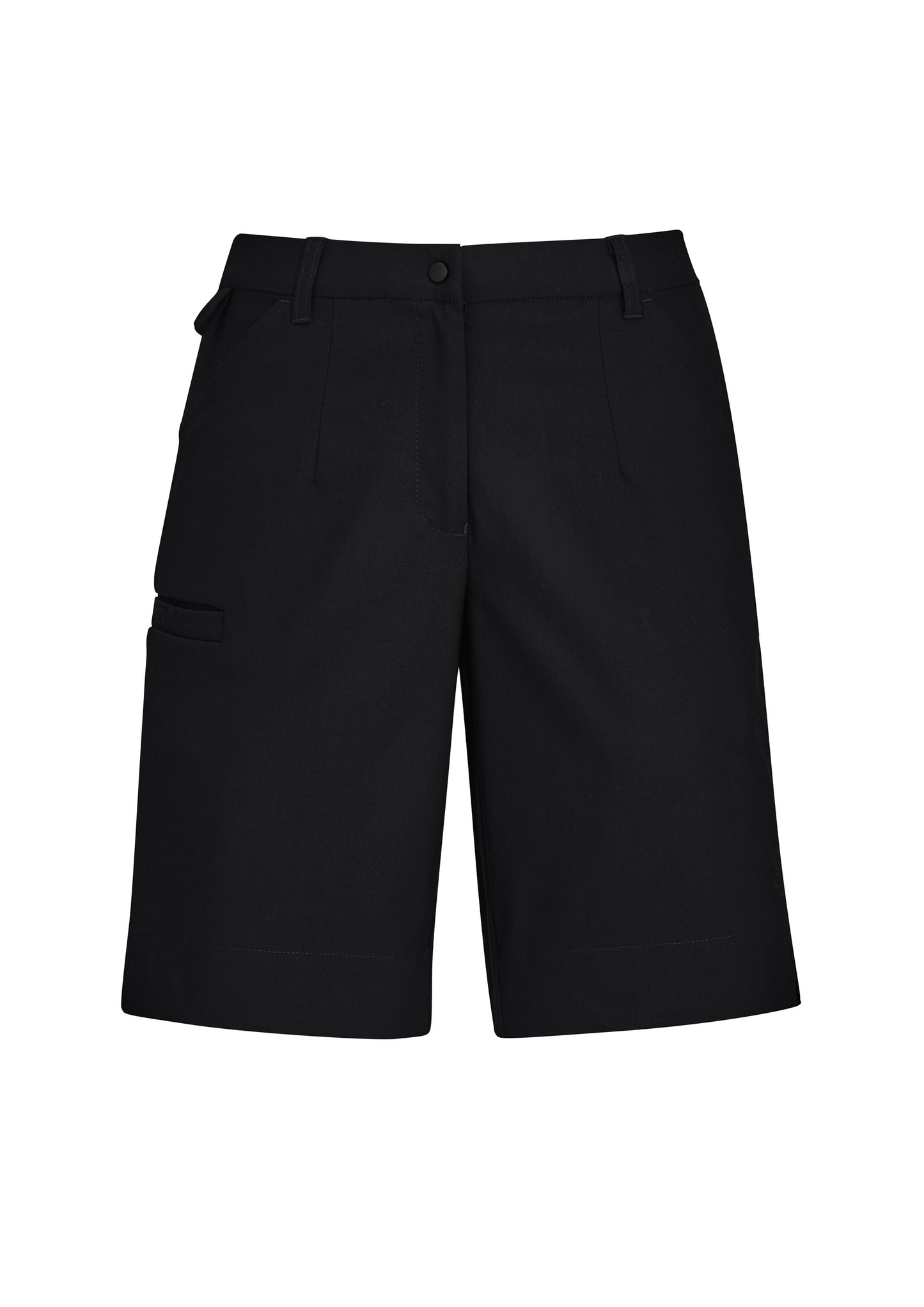 Womens Comfort Waist Cargo Short - Charcoal 20