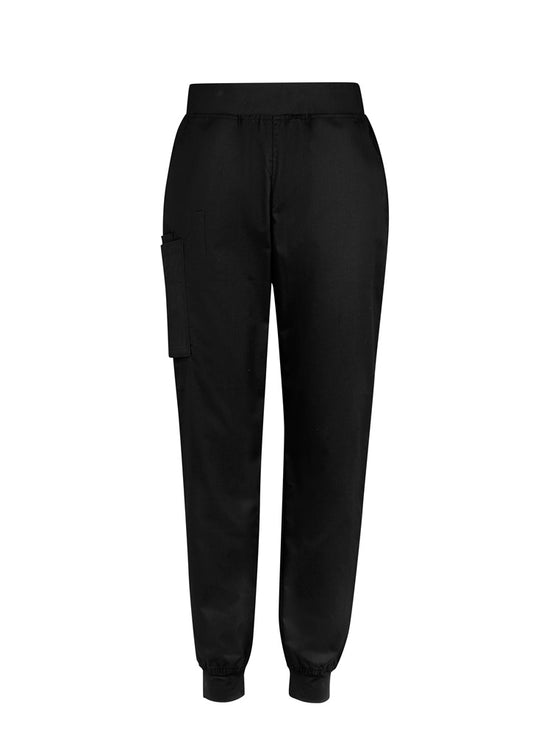 Womens Riley Slim Leg Jogger Scrub Pant - Black 3XL