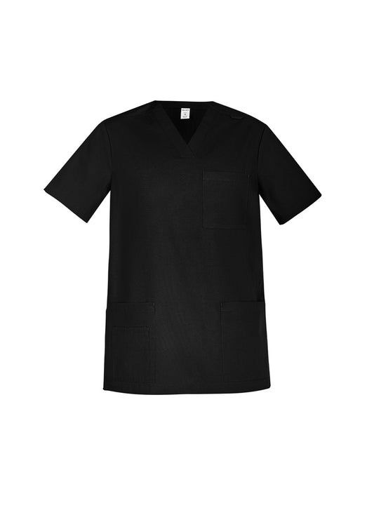 Mens Tokyo Scrub Top - Charcoal 5XL
