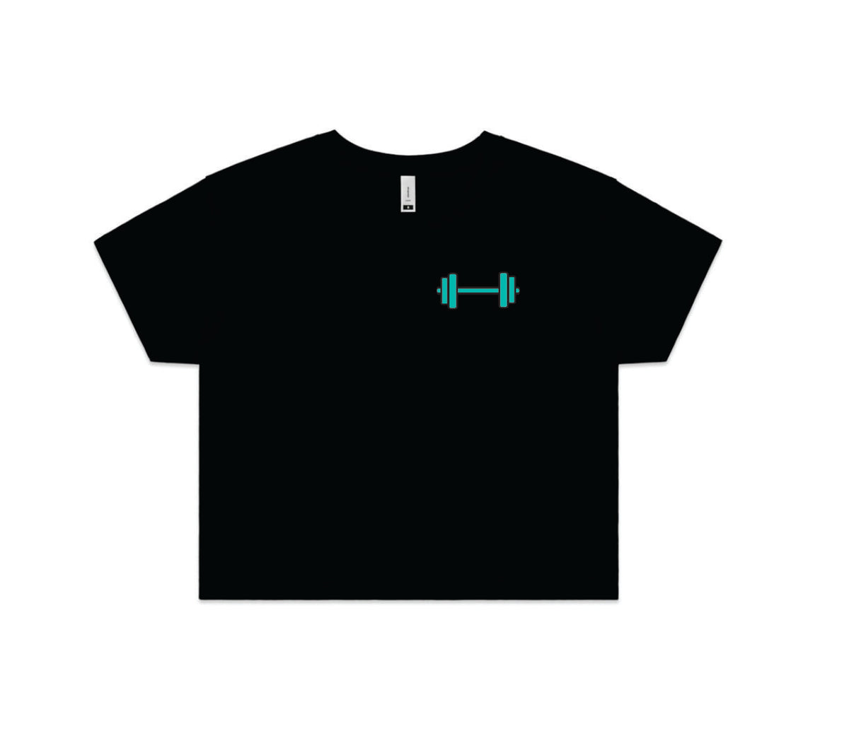 Women's Martina Crop Tee - FitFam
