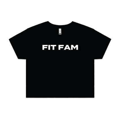 Women's Martina Crop Tee - Butterfly Effect