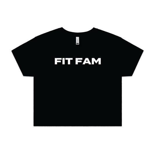 Women's Martina Crop Tee - Butterfly Effect