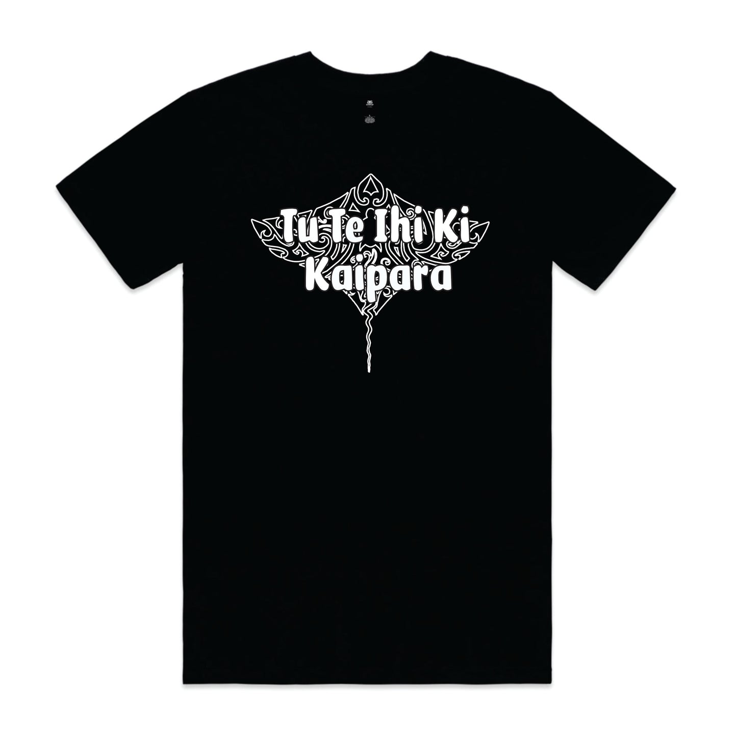 Tu Te Ihi Ki Kaipara Adults Tees - Black