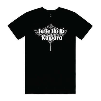 Tu Te Ihi Ki Kaipara Adults Tees - Black