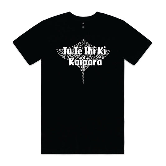 Tu Te Ihi Ki Kaipara Adults Tees - Black