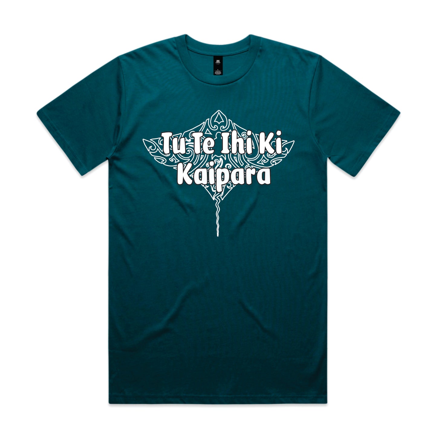 Adults Tees - Tu Te Ihi Ki Kaipara - Atlantic Green