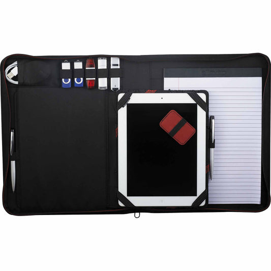 Elleven Vapor Zippered Padfolio