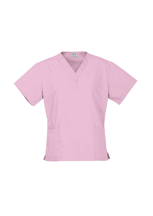 Womens Classic Scrub Top - Navy 3XL