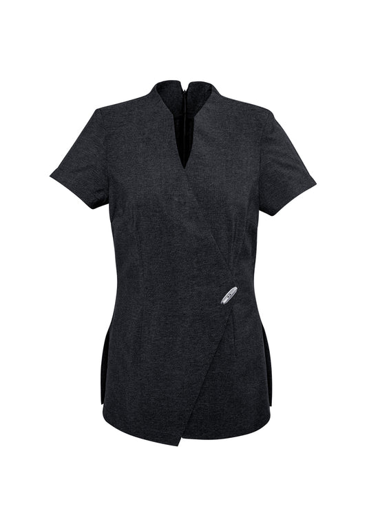Womens Spa Tunic - Black 20
