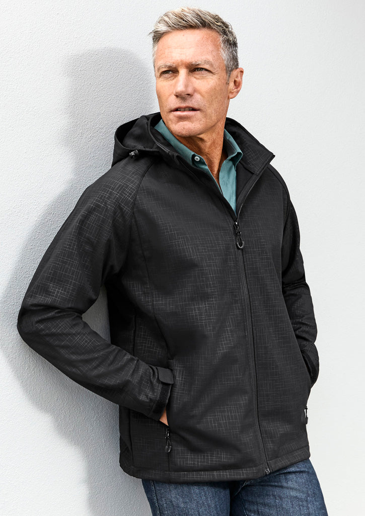 Mens Geo Jacket - Black 2XL