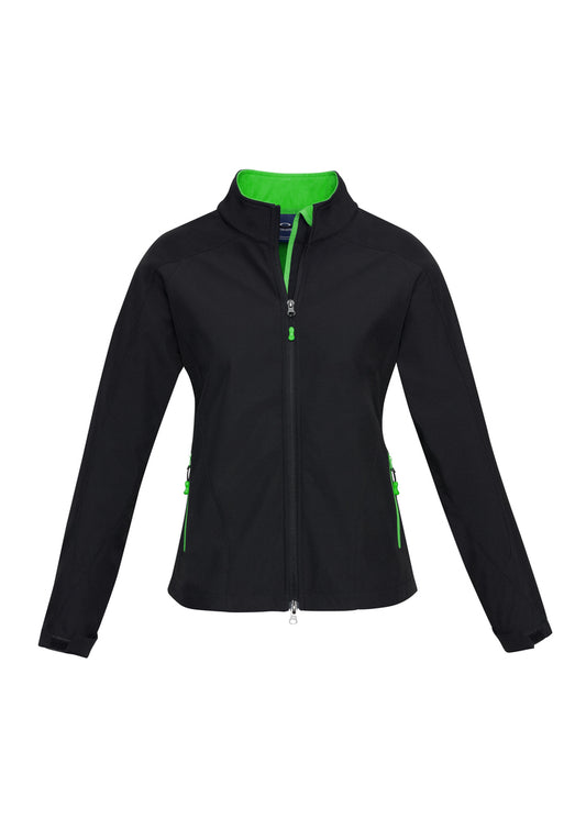 Womens Geneva Jacket - Black/Red 2XL
