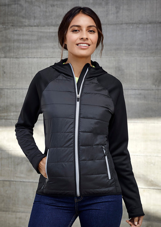 Womens Stealth Jacket - Black/Red 2XL
