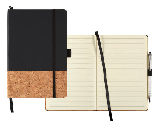 Lucca Hard Bound JournalBook - Black