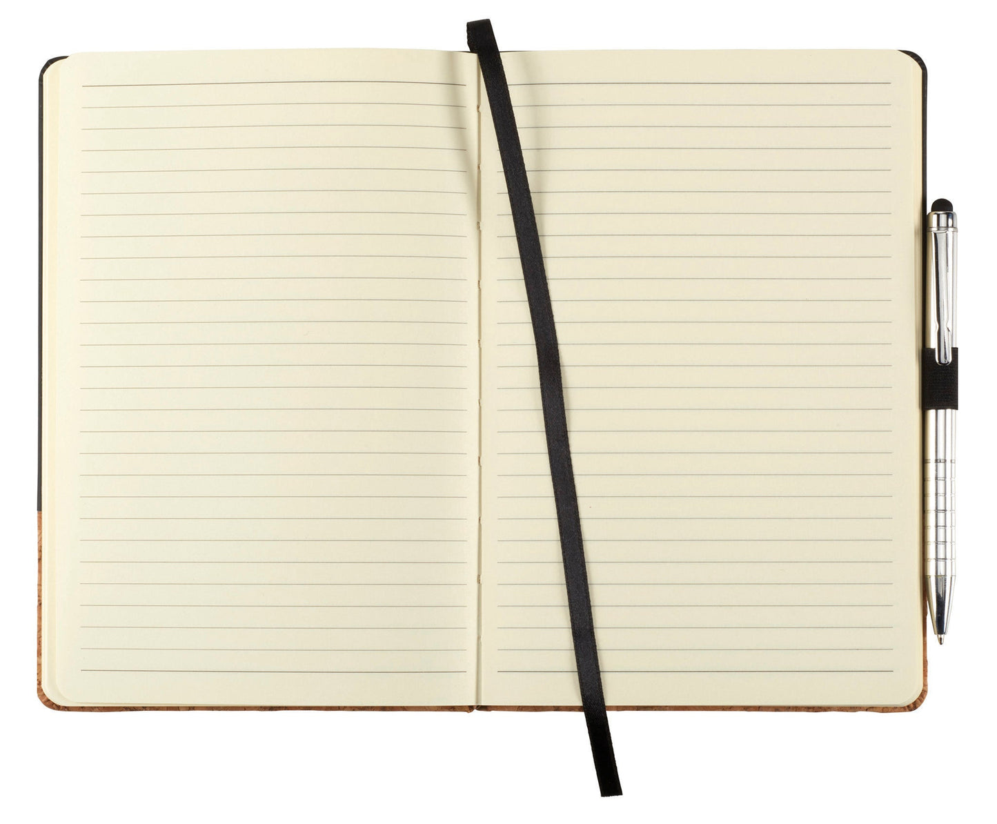 Lucca Hard Bound JournalBook - Black