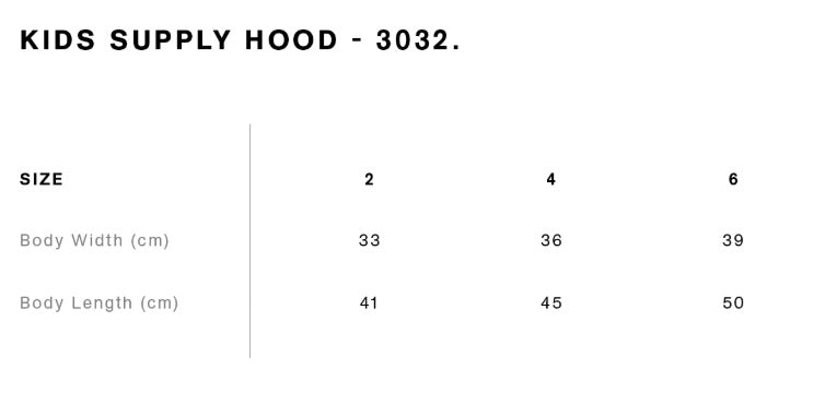 Kids Te Kotahitanga Supply Hoods – Preorder now