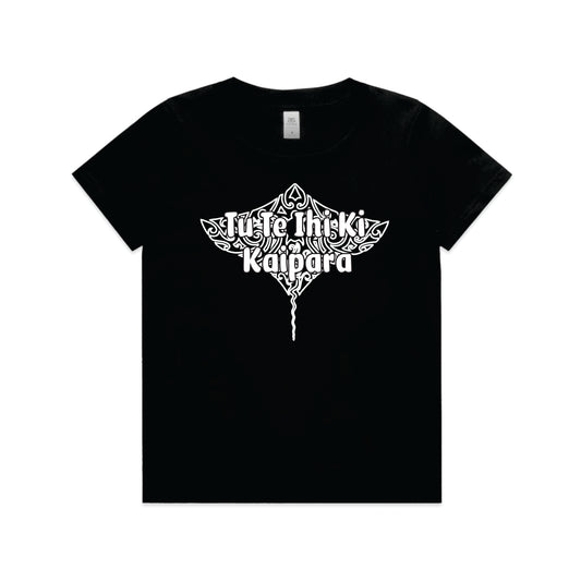 Kids Tees - Tu Te Ihi Ki Kaipara - Black