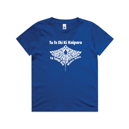 Kids Tees - Tu Te Ihi Ki Kaipara - Pink