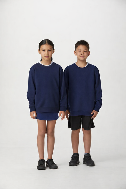 Navy School Sweatshirts - Kids & Adults Sizing