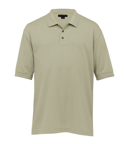Jacquard Ottoman Balmoral Polo - Mens
