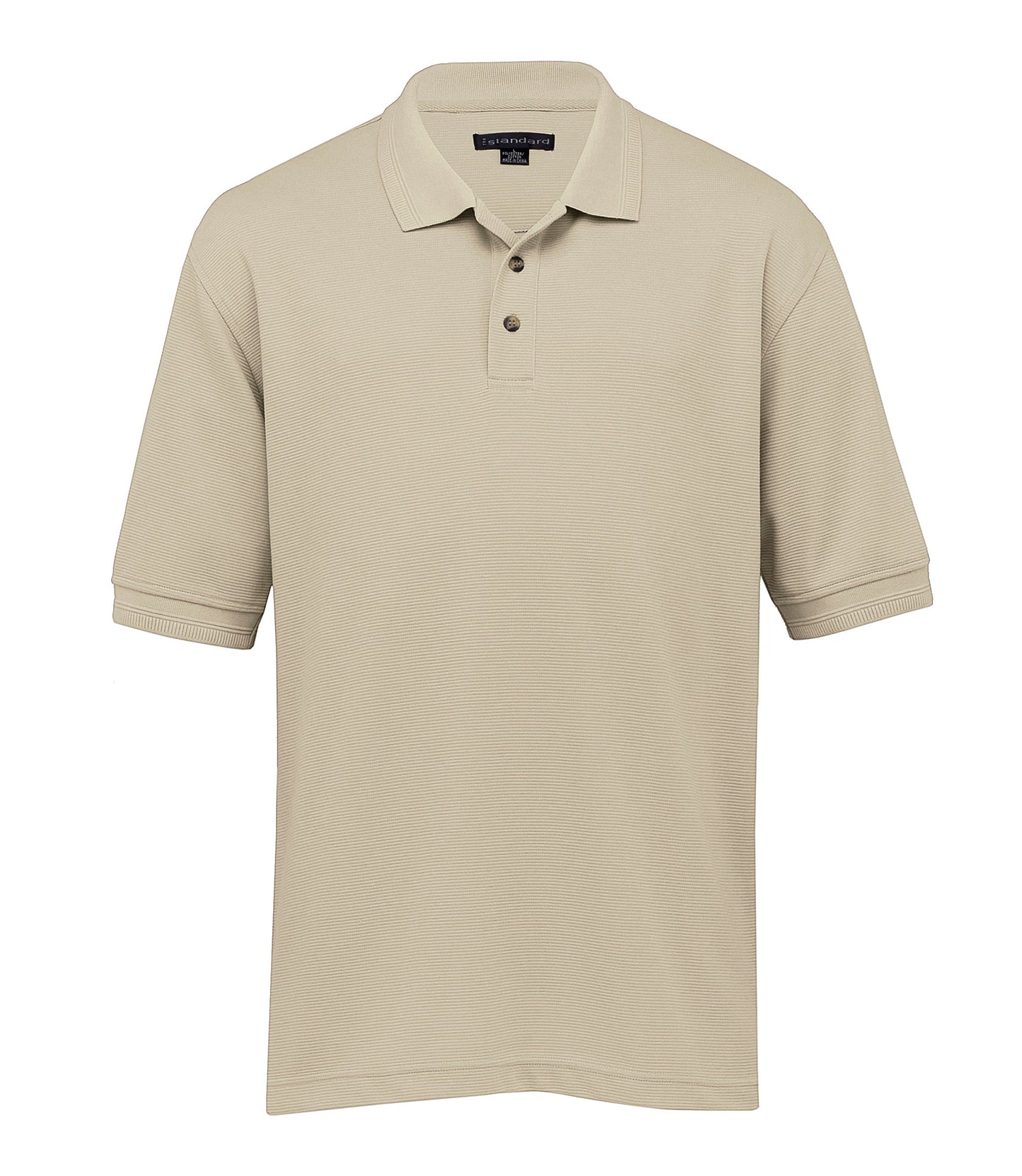 Jacquard Ottoman Balmoral Polo - Mens