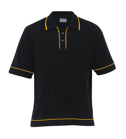 Retro Waffle Polo - Mens