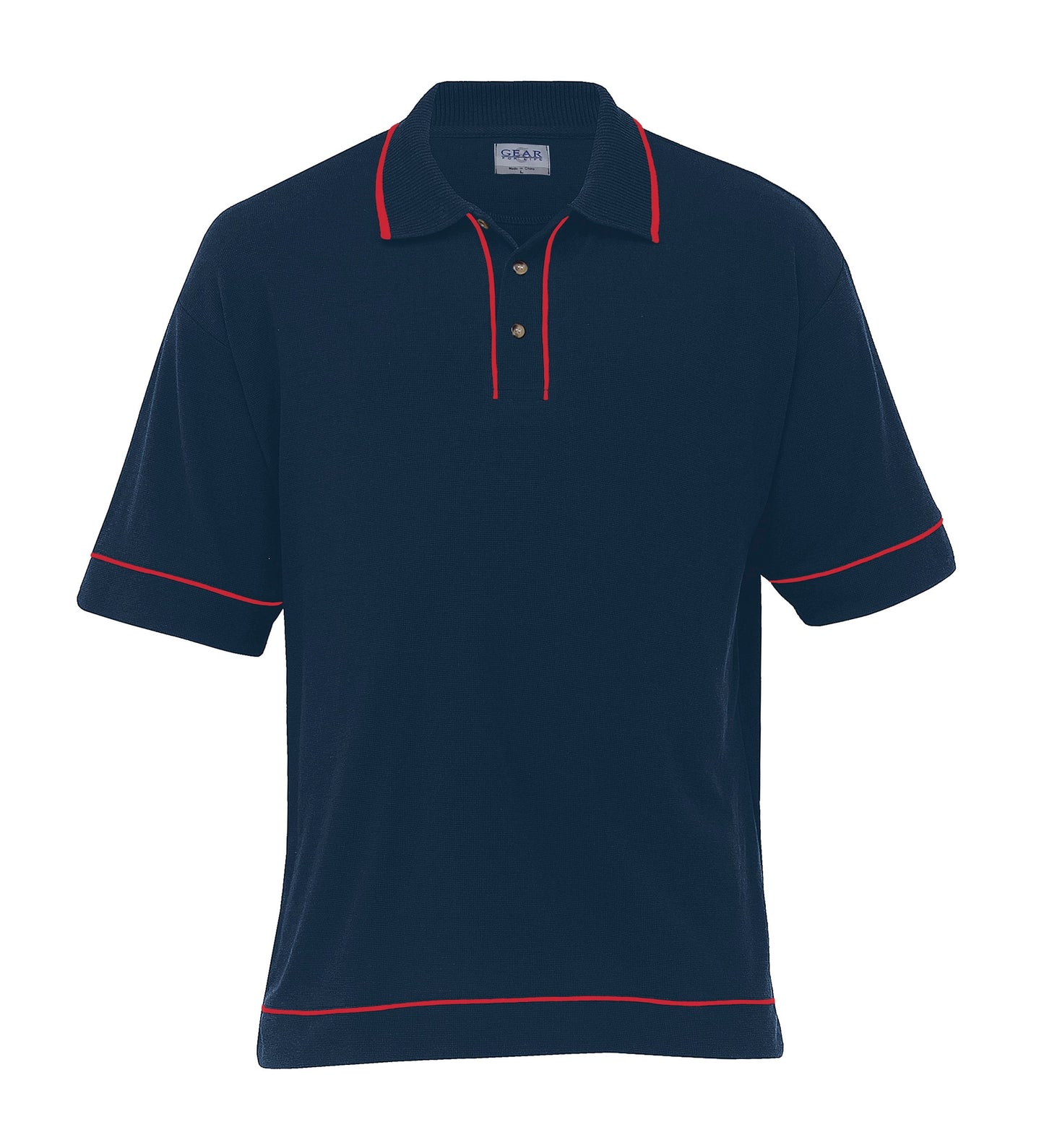 Retro Waffle Polo - Mens