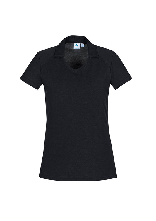 Womens Byron Short Sleeve Polo - Silver 24