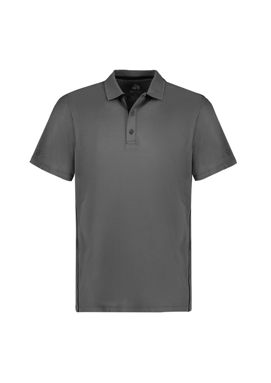 Kids Balance Short Sleeve Polo - Ash/Black 16