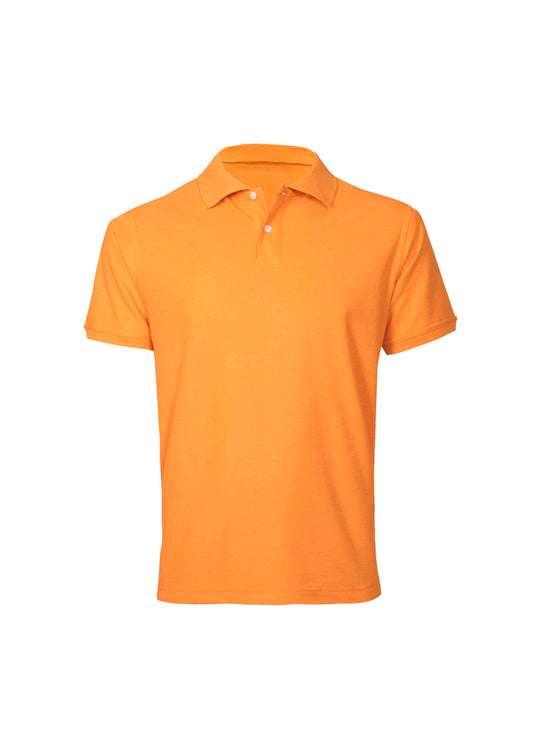 Mens Neon Short Sleeve Polo - Navy 5XL