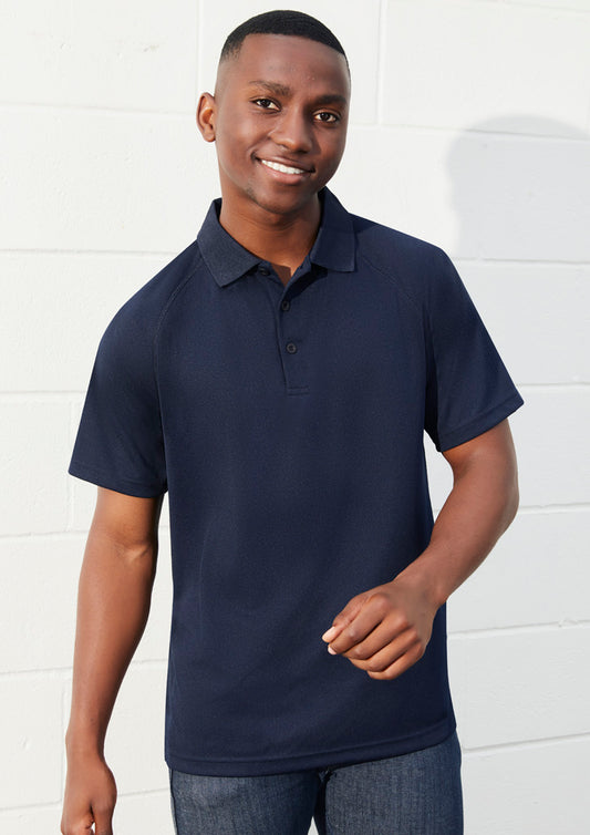 Mens Sprint Short Sleeve Polo - Red 5XL