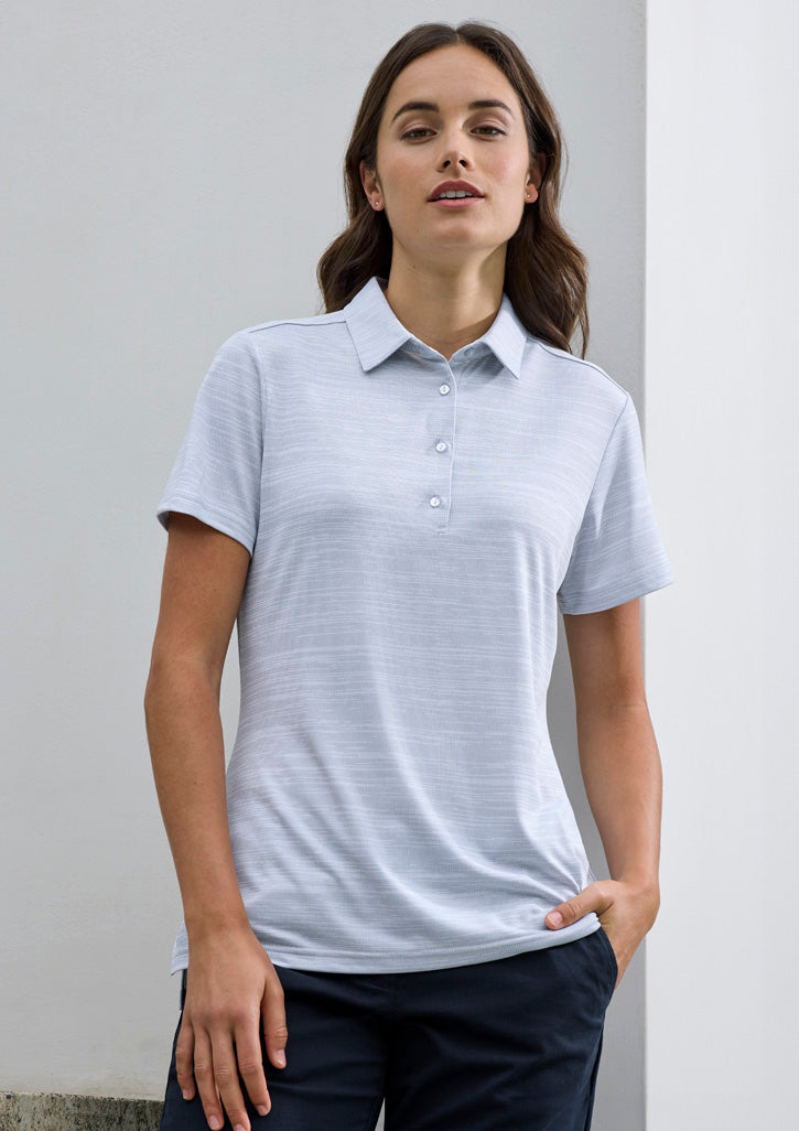 Womens Orbit Short Sleeve Polo - Dark Grey Carbon 24