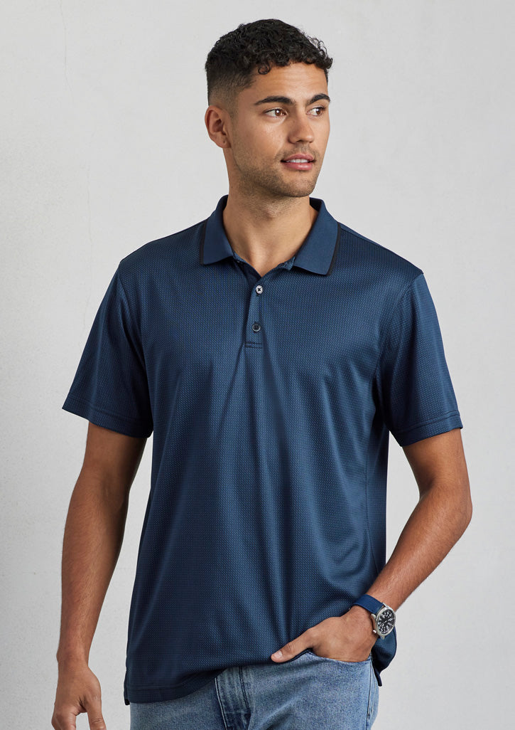 Mens Echo Short Sleeve Polo - Black Graphite 5XL
