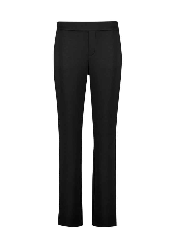 Womens Scuba Ponte Mid-rise Pull-on Pant - Navy 3XL