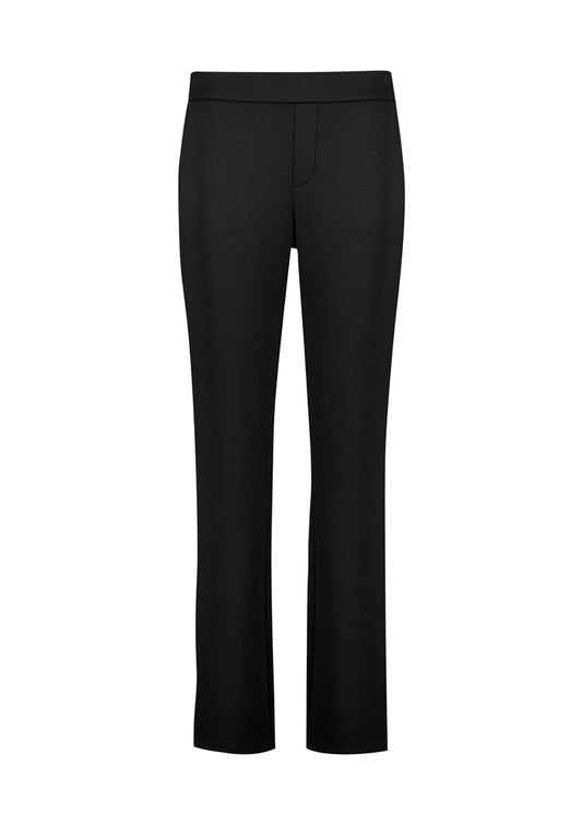 Womens Scuba Ponte Mid-rise Pull-on Pant - Navy 3XL