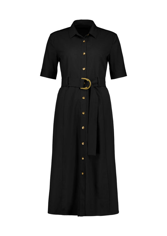Womens Adele Midi Dress - Black 26
