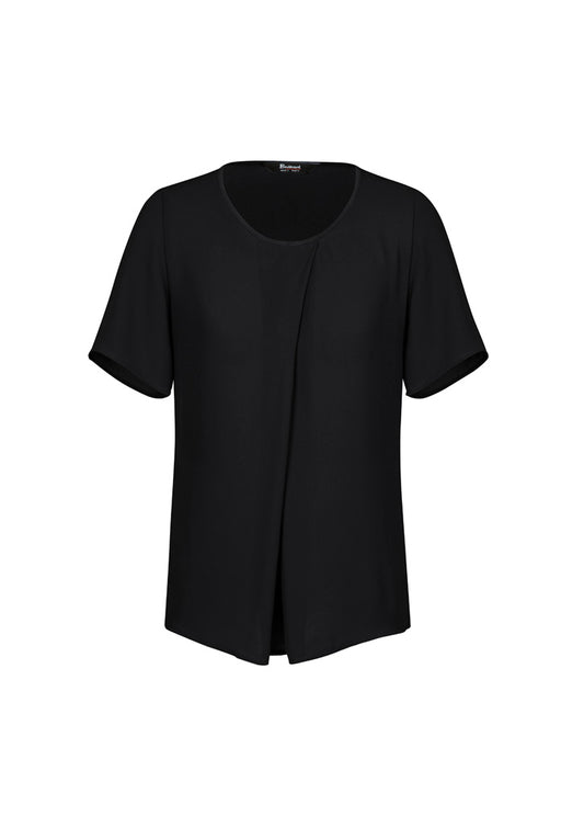 Womens Sydney Short Sleeve T-Top - Black 26