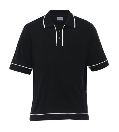 Retro Waffle Polo - Mens