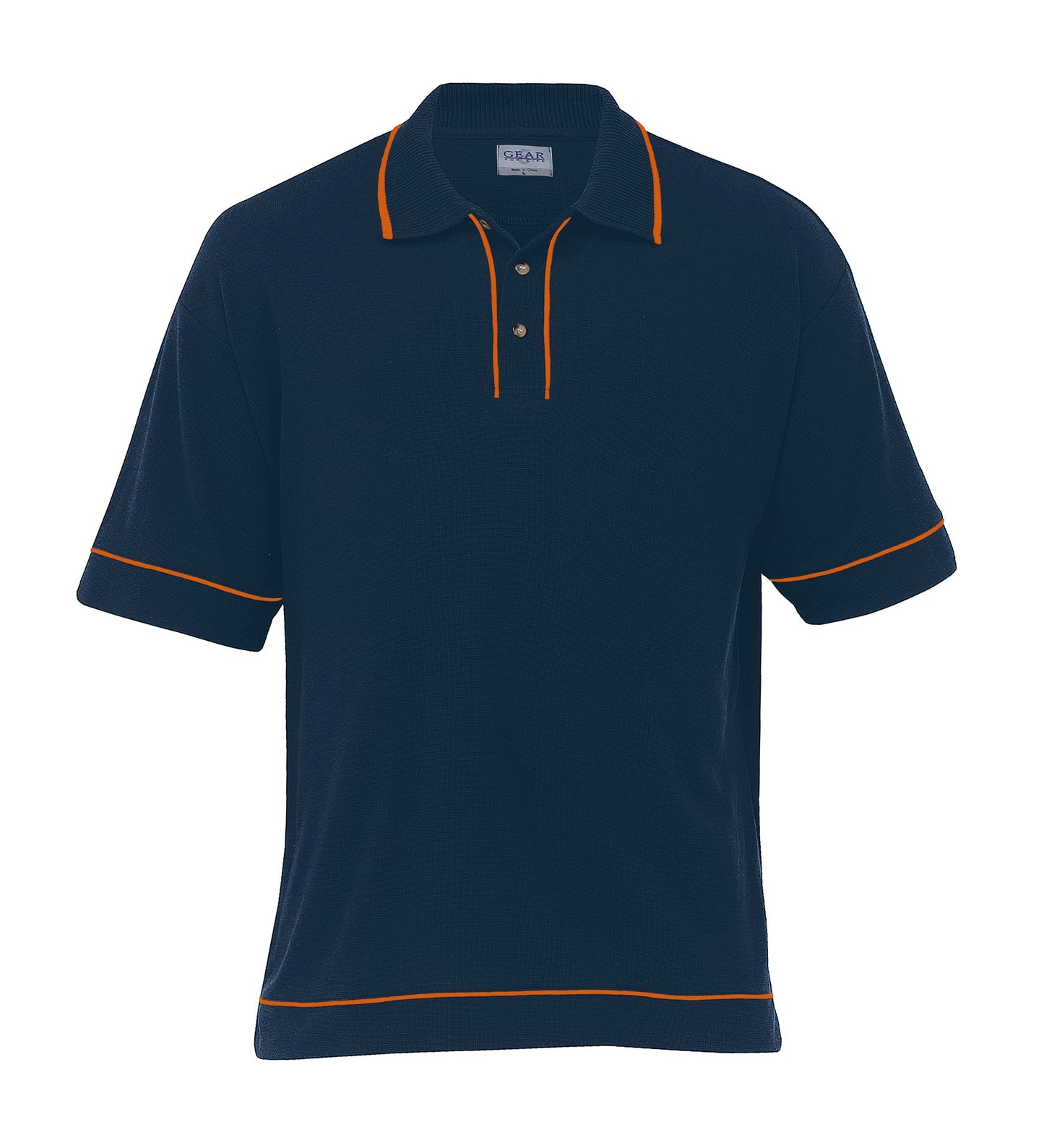 Retro Waffle Polo - Mens