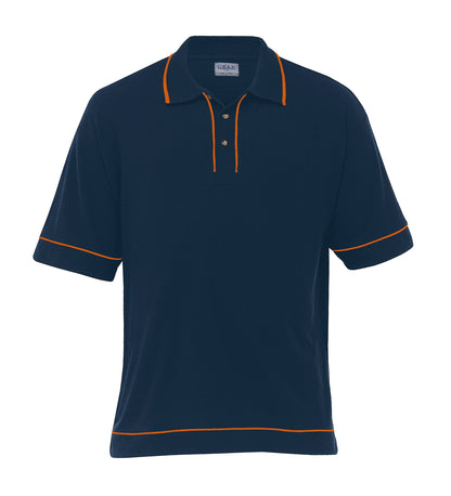 Retro Waffle Polo - Mens